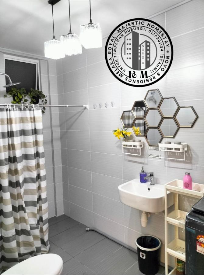 Formuslimonly Royal Majestic Homestay Novo 8 Residence Melaka Exteriör bild