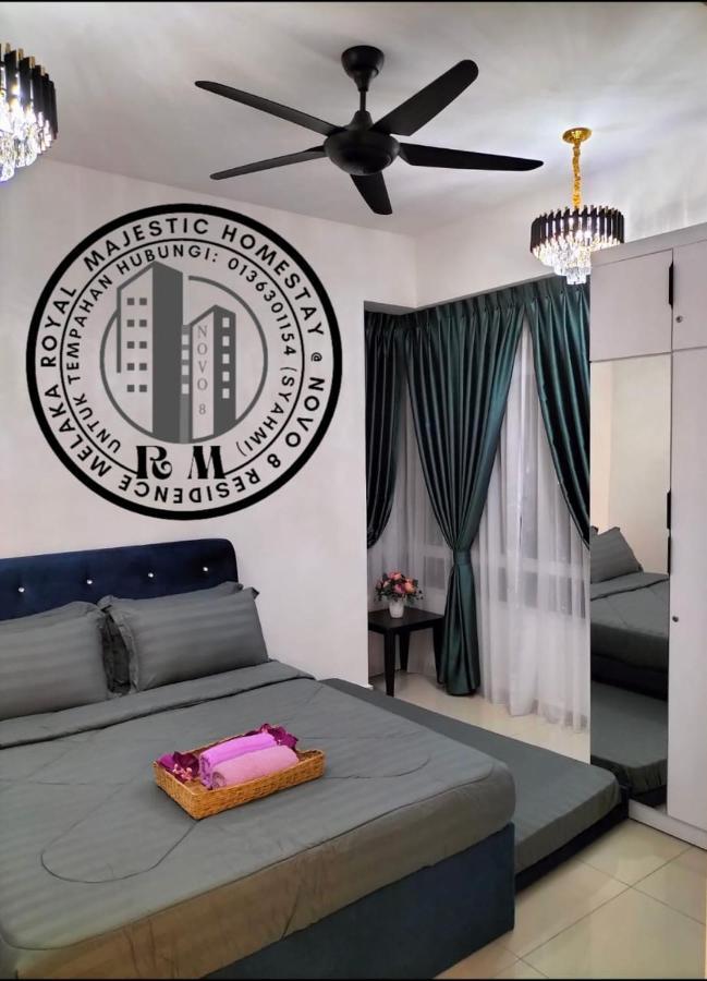 Formuslimonly Royal Majestic Homestay Novo 8 Residence Melaka Exteriör bild