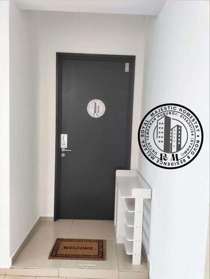 Formuslimonly Royal Majestic Homestay Novo 8 Residence Melaka Exteriör bild